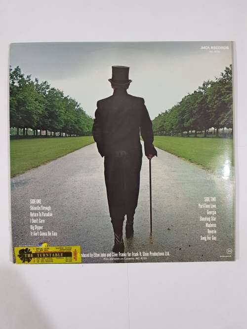 Elton John, A Single Man LP, VG
