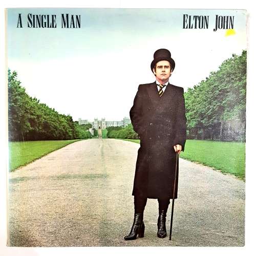 Elton John, A Single Man LP, VG
