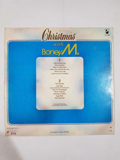 Boney M, Christmas with Boney M LP, VG