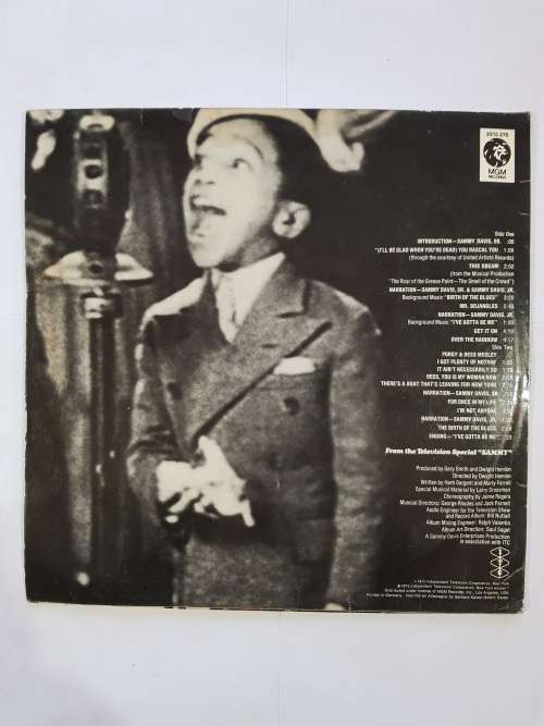 Sammy Davis Jr, Sammy, The Original Television Soundtrack LP, VG