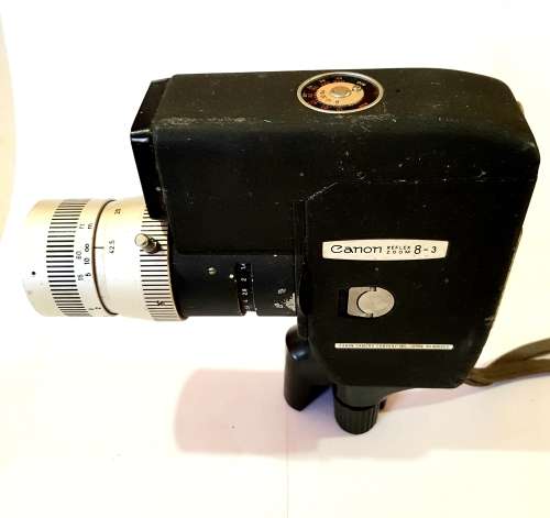 Canon Reflex Zoom 8-3, Vintage Movie Camera, C-8, 1:1.4, 8.5 - 42.5mm