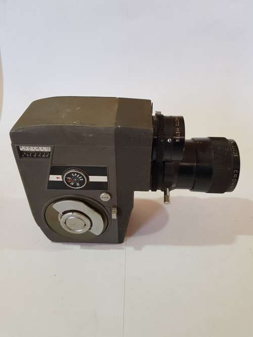 Crown 8 Model EZS 8mm vintage Movie Camera, 1.8, 10-30mm