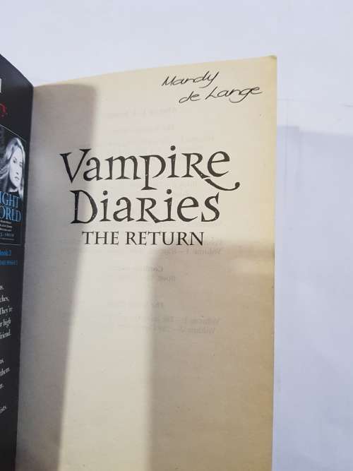Vampire Diaries, The Return, Nightfall by L.J. Smith