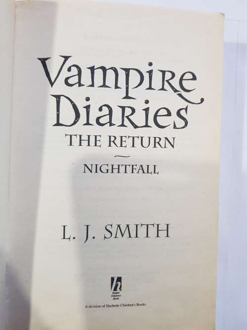 Vampire Diaries, The Return, Nightfall by L.J. Smith