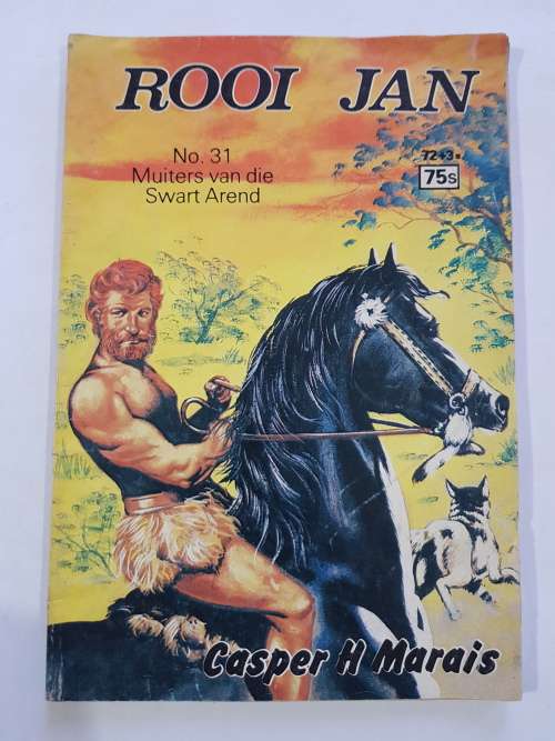 Rooi Jan, Muiters van die Swart Arend No. 31 deur Casper H Marais