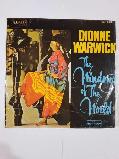 Dionne Warwick, The Windows of the World LP, VG