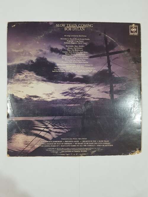 Bob Dylan, Slow Train Coming LP, VG