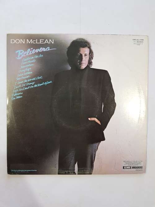 Don McLean, Believers LP, VG+