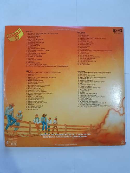 Hooked on Country Guitar, Double LP, VG+