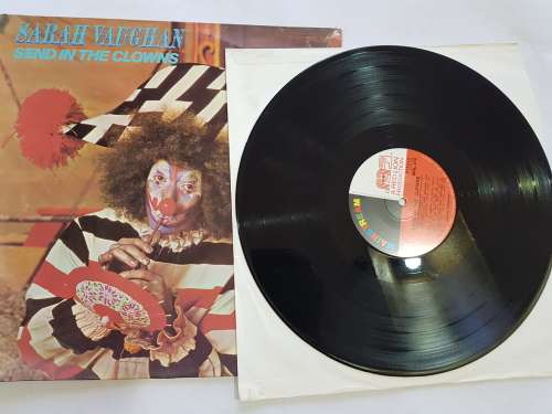 Sarah Vaughan, Send in the Clowns LP, VG