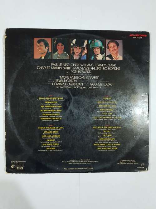 More American Graffiti Double LP, VG+