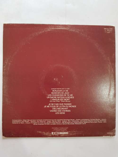 Gilbert Becaud, Gilbert Bicaud LP, VG+