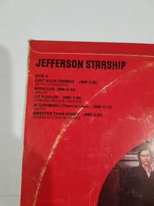 Jefferson Starship, Red Octopus LP, VG
