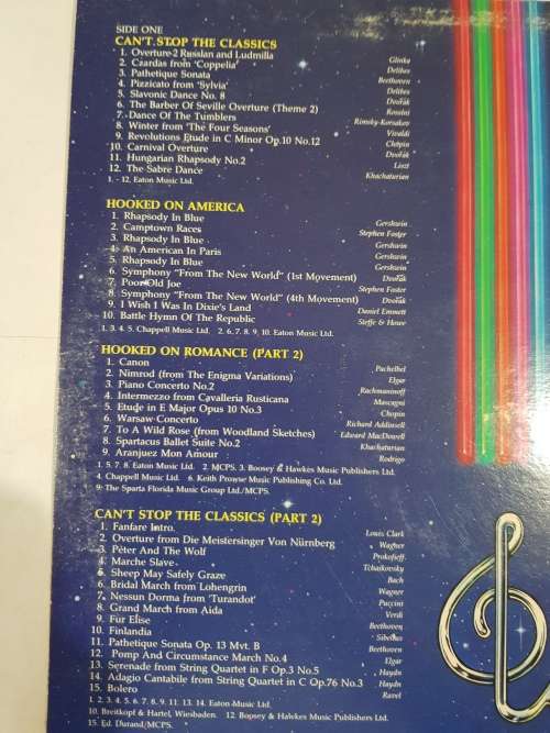 Hooked on Classics 2, Can`t Stop The Classics LP, VG+