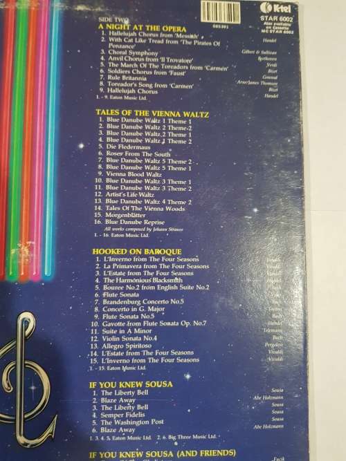 Hooked on Classics 2, Can`t Stop The Classics LP, VG+