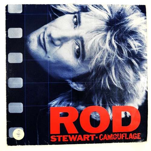Rod Stewart, Camouflage LP, VG