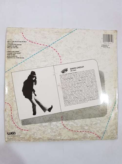 David Lindley, Mr. Dave LP, VG, Europe
