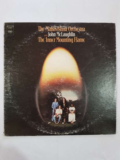 The Mahavishnu Orchestra with John McLaughlin, The Inner Mounting Flame LP, VG, US