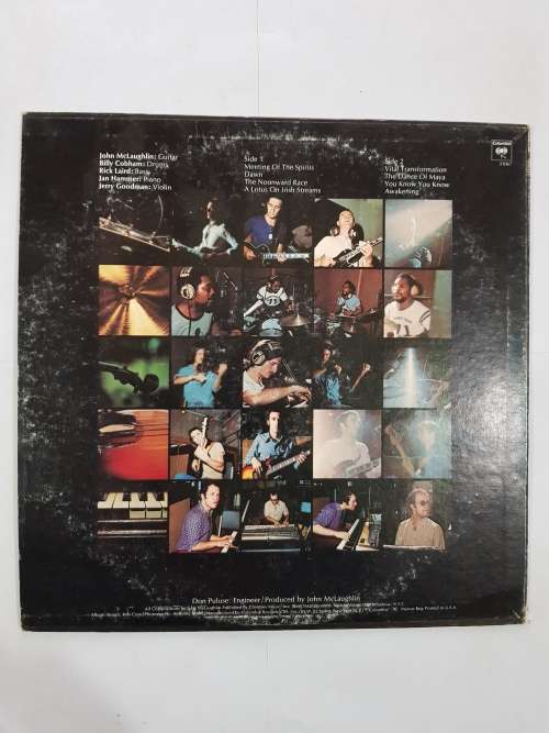 The Mahavishnu Orchestra with John McLaughlin, The Inner Mounting Flame LP, VG, US