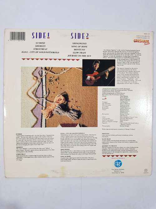 David Hewitt, African Tapestry LP, VG+