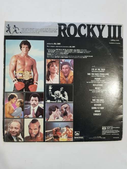 Rocky III, Motion Picture Soundtrack LP, VG