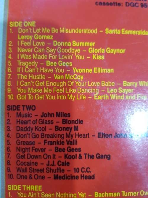 Hits of the Seventies Double LP, VG