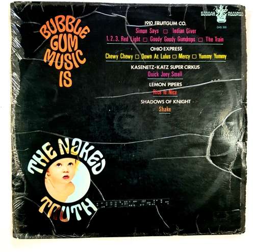 Bubble Gum Music is the Naked Truth LP, VG+