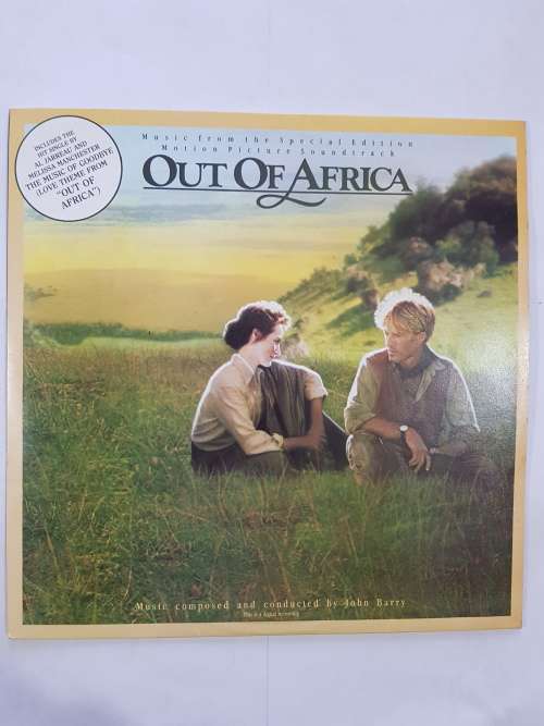 Out of Africa, Motion Picture Soundtrack LP, VG+