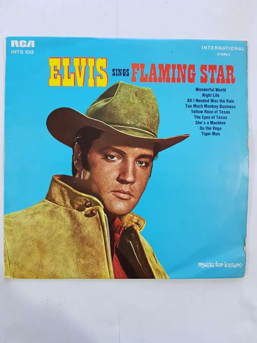 Elvis Presley, Elvis Sings Flaming Star LP, VG