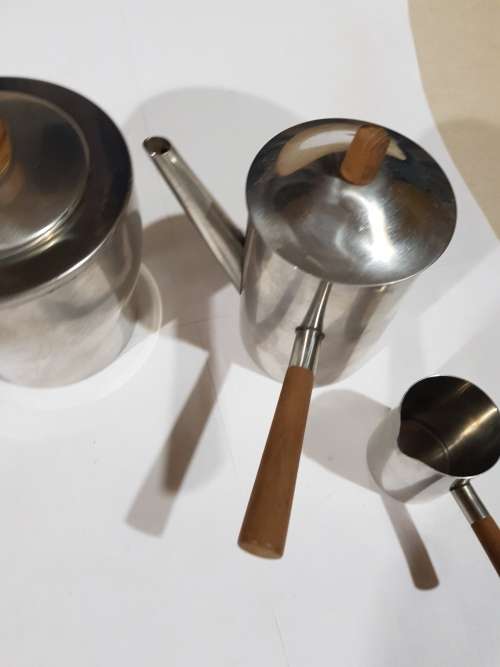 Dana Stainless DFA, 2 Kettles and Milk Container, Denmark