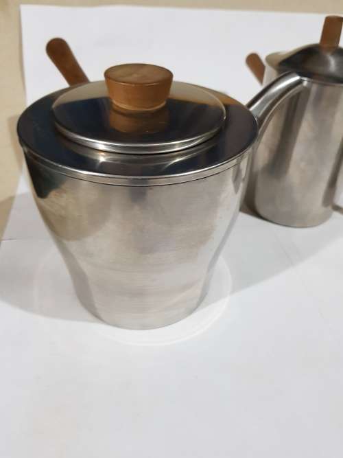 Dana Stainless DFA, 2 Kettles and Milk Container, Denmark