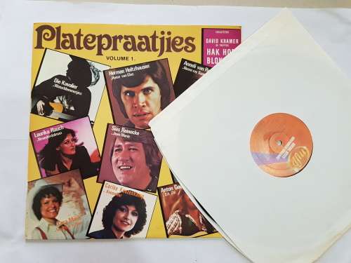 Platepraatjies Volume 1 LP, VG+
