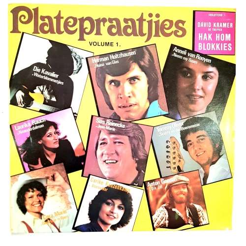Platepraatjies Volume 1 LP, VG+
