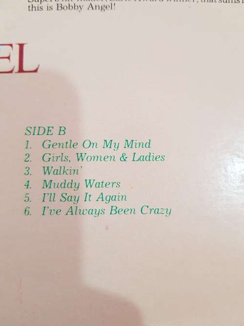 Bobby Angel, The Angel LP,