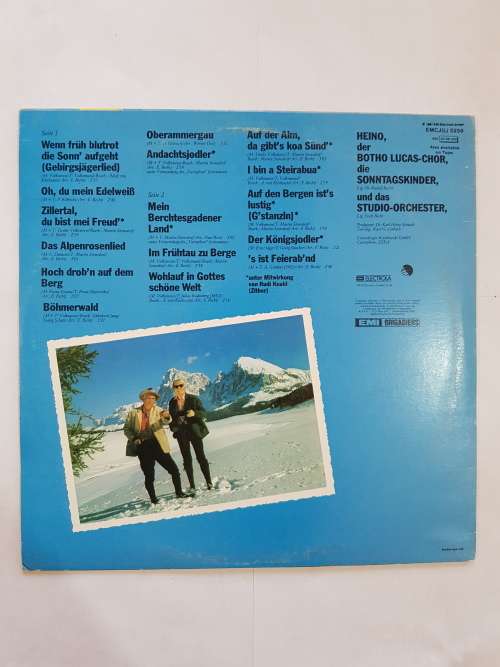 Heino, Lieder Der Berge 2 LP, VG+