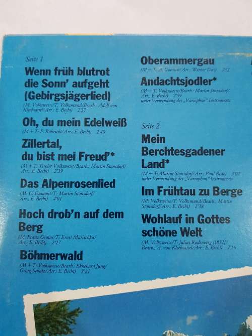 Heino, Lieder Der Berge 2 LP, VG+