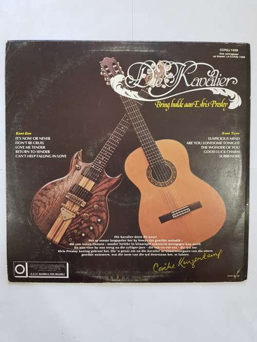 Die Kavalier, Bring Hulde Aan Elvis Presley LP, VG+