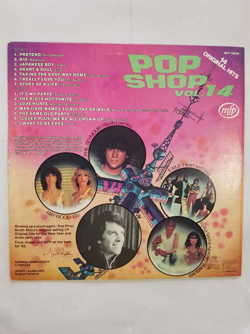 Pop Shop Vol. 14 LP, VG
