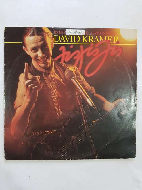 David Kramer, Jis Jis Jis Recorded Live Double LP, VG