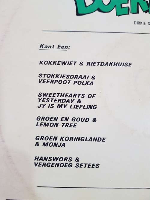 Springbok Boereparty Vol. 2 LP, VG