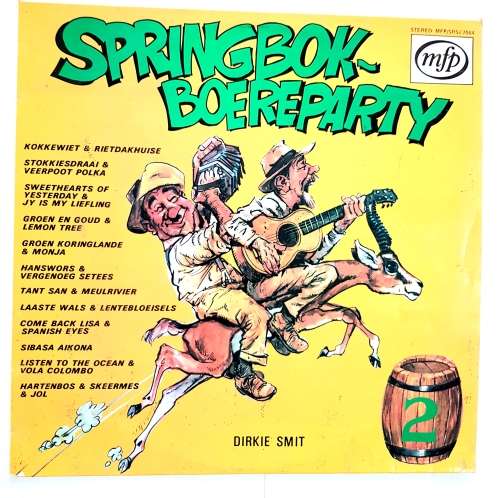 Springbok Boereparty Vol. 2 LP, VG