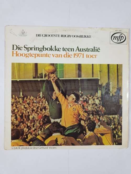 Die Springbokke Teen Australie, 1971 Toer LP, VG