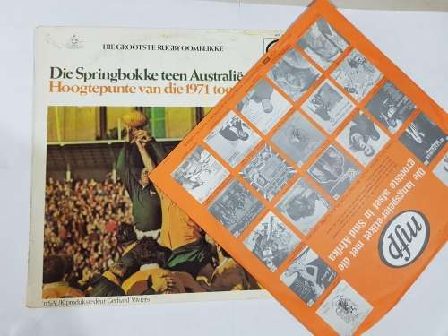 Die Springbokke Teen Australie, 1971 Toer LP, VG