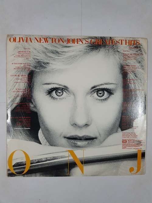 Olivia Newton John, Greatest Hits LP, VG