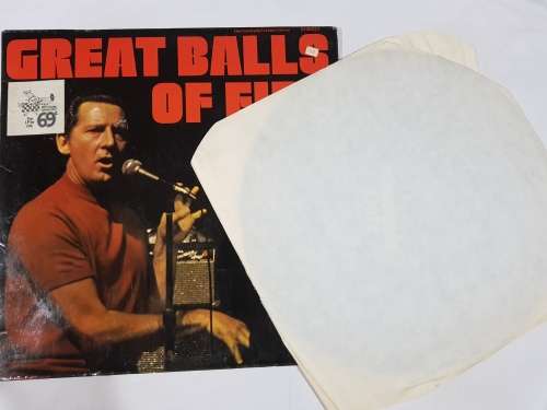 Jerry Lee Lewis, Great Balls of Fire LP, VG