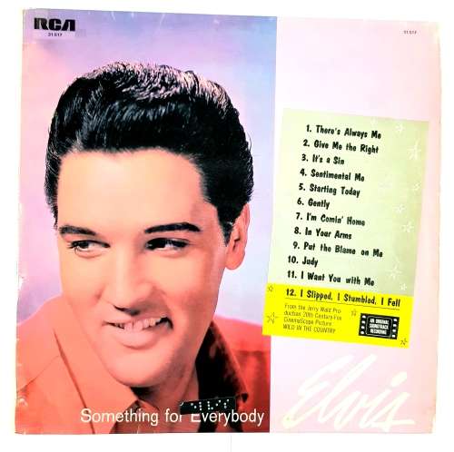 Elvis Presley, Something for Everybody LP, VG+