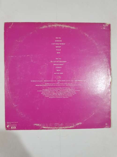 Icehouse, Icehouse LP, VG+