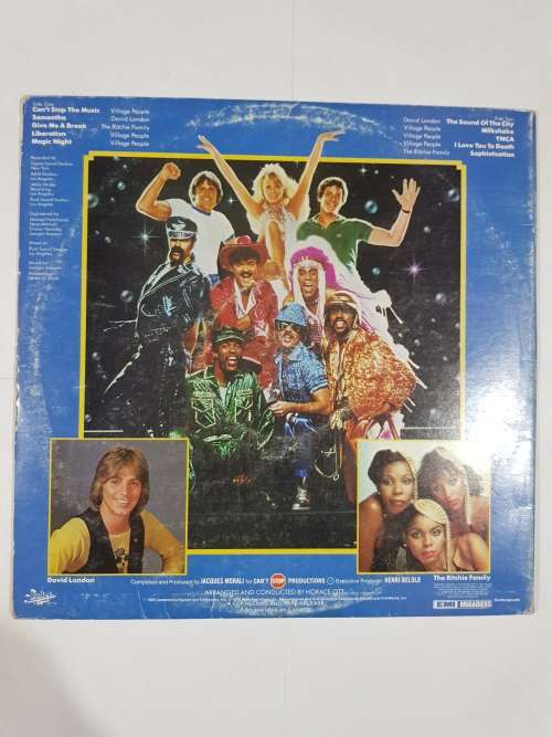 Village People, Can`t Stop The Music LP, VG+