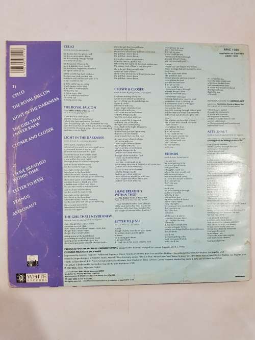 Parrish and Toppano, The Royal Falcon LP, VG+