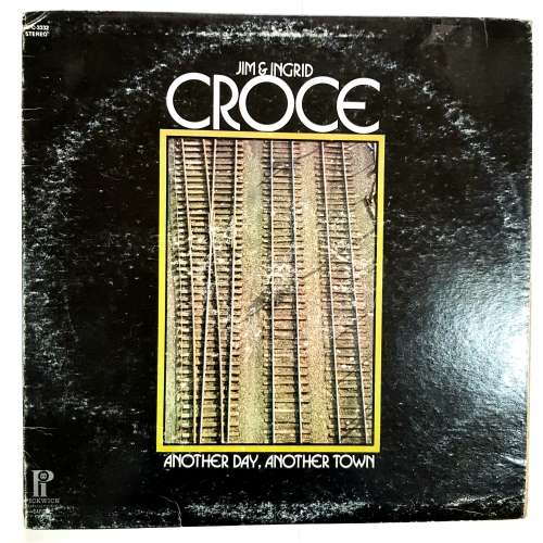 Jim and Ingrid Groce, Another Day, Another Town LP, VG